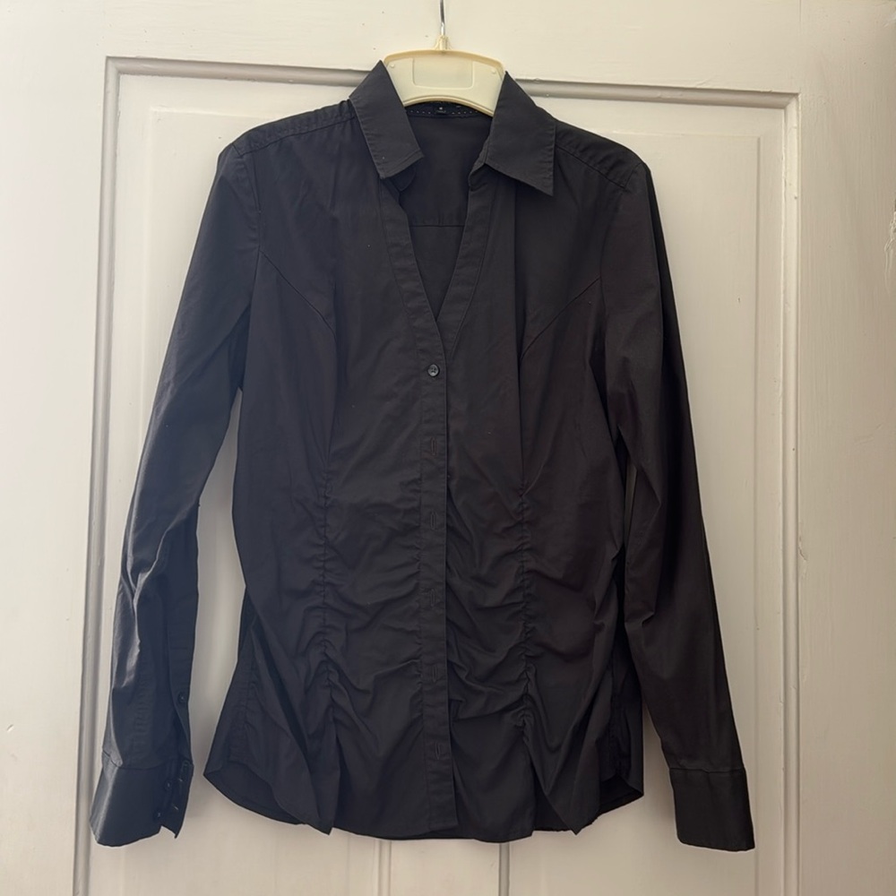 Express Gray Dress Shirt, Size Medium